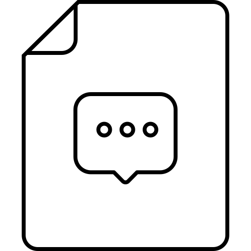 Document, file, folder, media icon