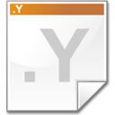 .y, file, document icon