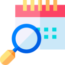 time,magnifying glass,time and date,search,calendar,schedule,loupe,searching
