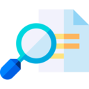 file,magnifying glass,document,files and folders,search,loupe,searching