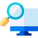 ui,computer,magnifying glass,laptop,search,loupe,zoom,searching