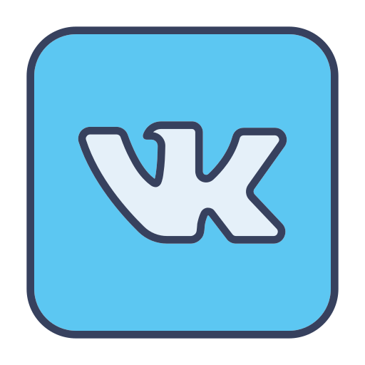 Media, social, vk, vkontakte icon