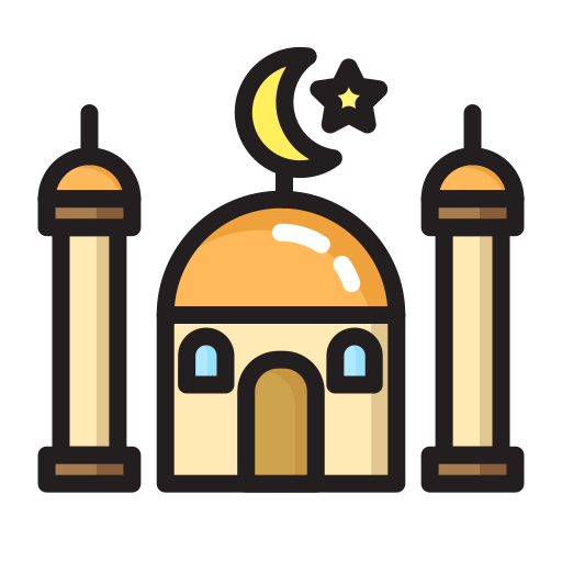 Moslem, fasting, islam, mosque, star, ramadan icon
