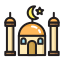Ramadan Fasting Moslem Pray - Fill Outline icon 64x64