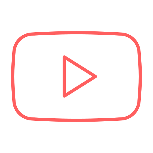 Media, social, youtube icon