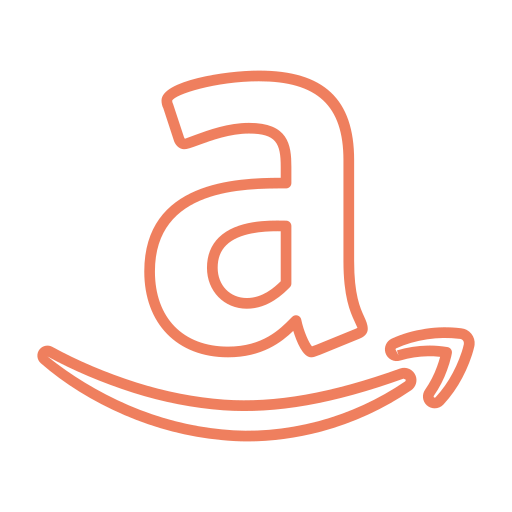 Amazon, media, social icon