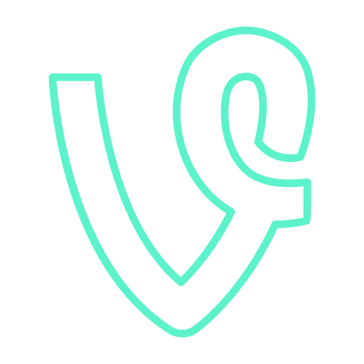 Media, social, vine icon