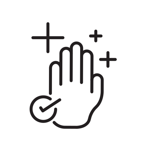 Clean, coronavirus, covid, hand icon