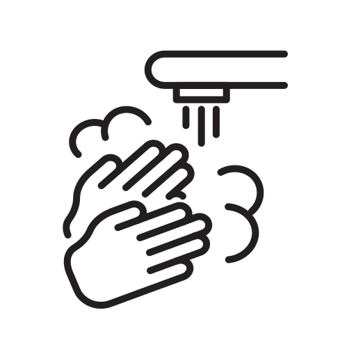 Coronavirus, covid, hand, wash icon