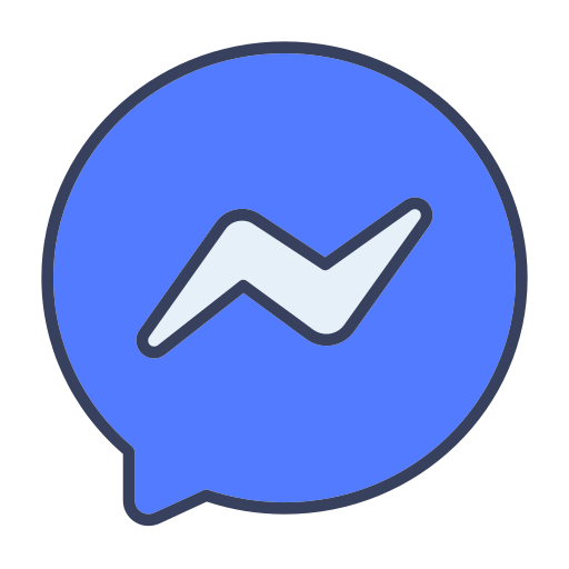 Facebook, media, messenger, social icon