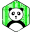Panda emojis icon 64x64