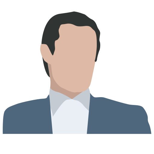 Person, face, notary, corporate lawyer, insurer, broker icon