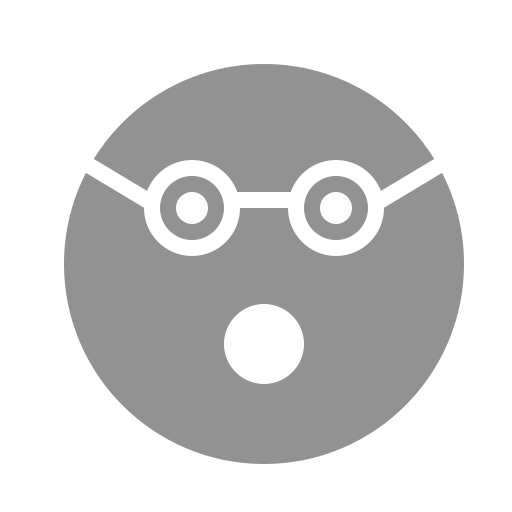Glasses, 3, face, flashed icon