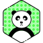 Panda emojis icon 64x64