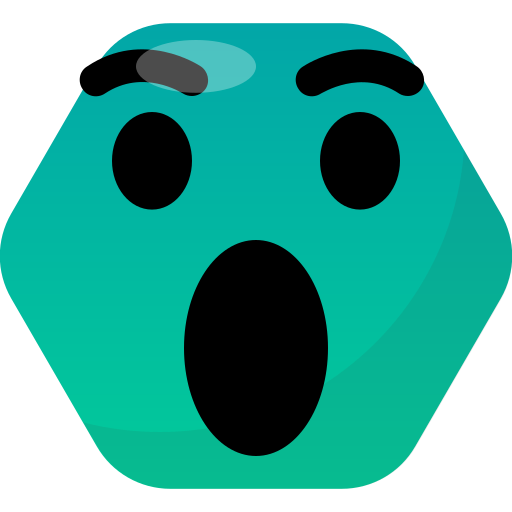 Emoji, emoticon, face, reactions, wow icon
