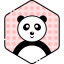 Panda emojis icon 64x64