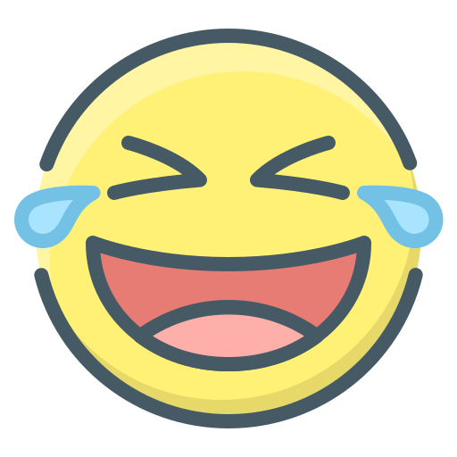 Face, laugh, laughter, lol, smiley icon