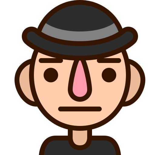 Emoji, emoticon, face, man, neutral, serious, staid icon