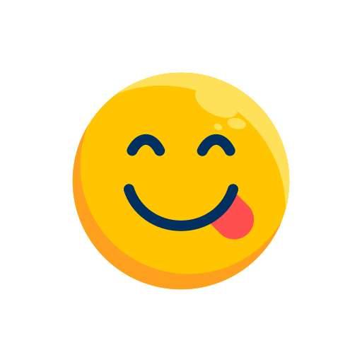Emoji, emoticon, emotion, expression, face, smiley, tongue out icon
