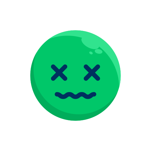 Emoji, emoticon, emoticons, emotion, expression, face, nausea icon