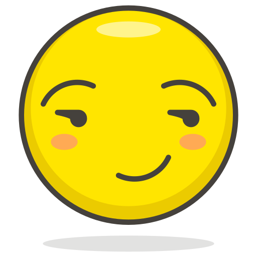 Face, smirking icon