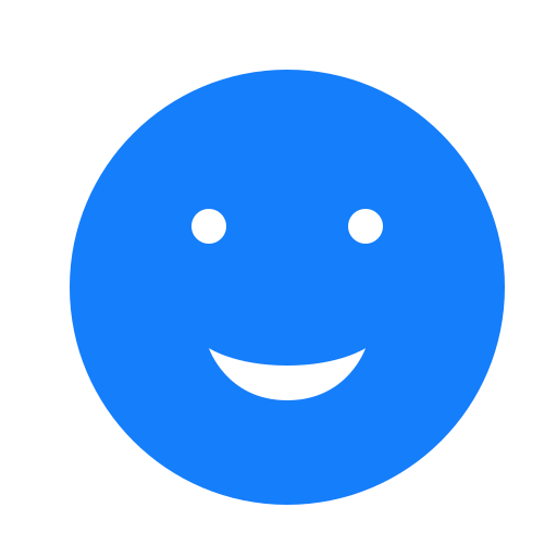 Grinning, face icon