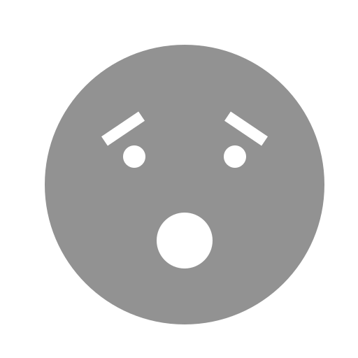 Mouth, eyebrows, face, open icon