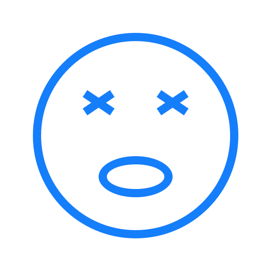 Astonished, face icon