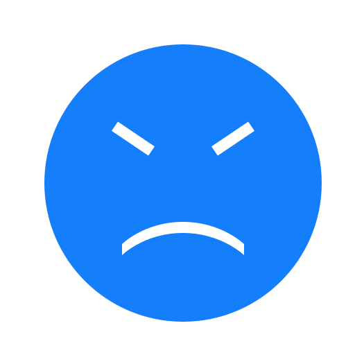 Meyes, face, closed icon
