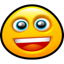 Grin, smiley, face, happy icon