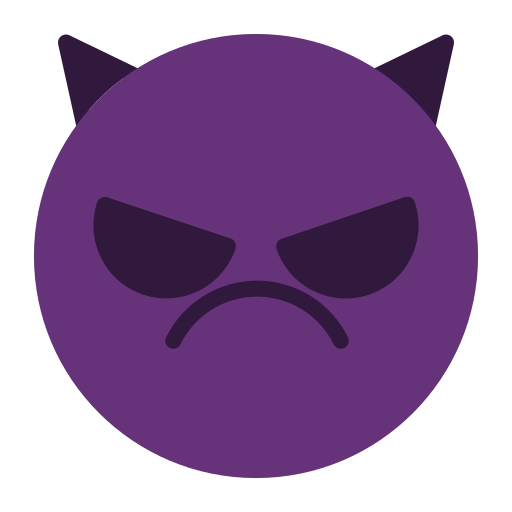 Devil, emoji, emotion, face, feeling icon