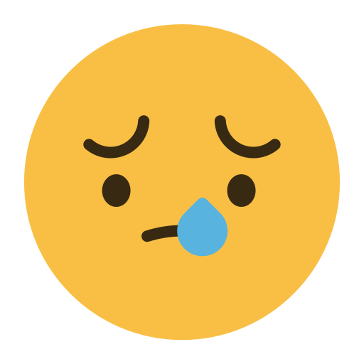 Emoji, emotion, face, feeling, sick icon