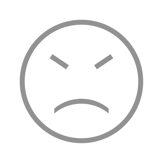Meyes, face, closed icon