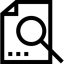 ui,file,magnifying glass,find,document,files and folders,archive,loupe