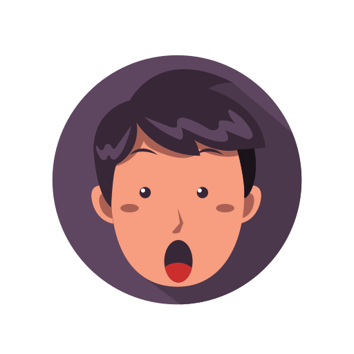 1, emoticon, emoji, face, emotion, expression, man icon