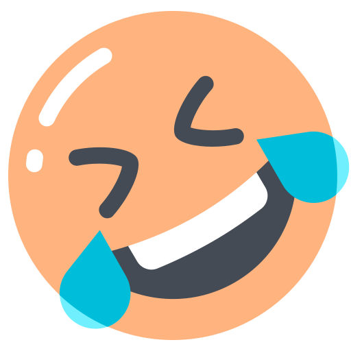 Floor, laughing, on, rolling, the icon