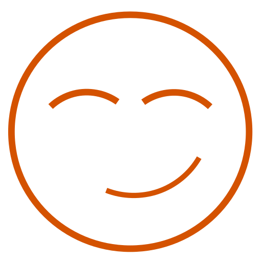 Great, happy, lucky, smile icon