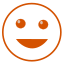 Smiley face icon 64x64