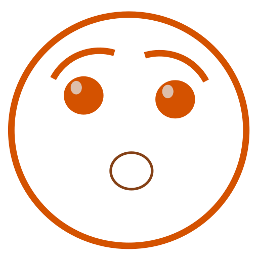 Amazed, great, oh, wow icon