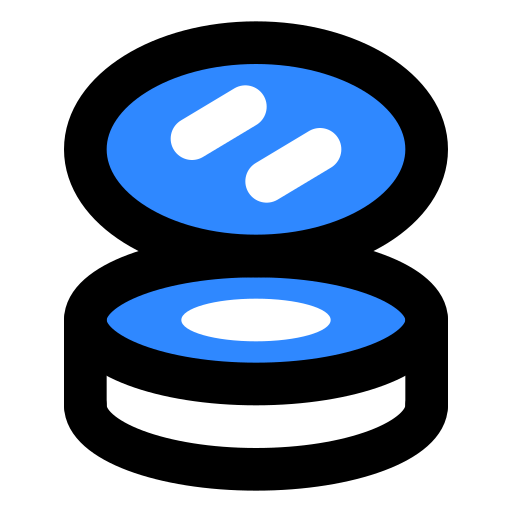 Face, powder icon