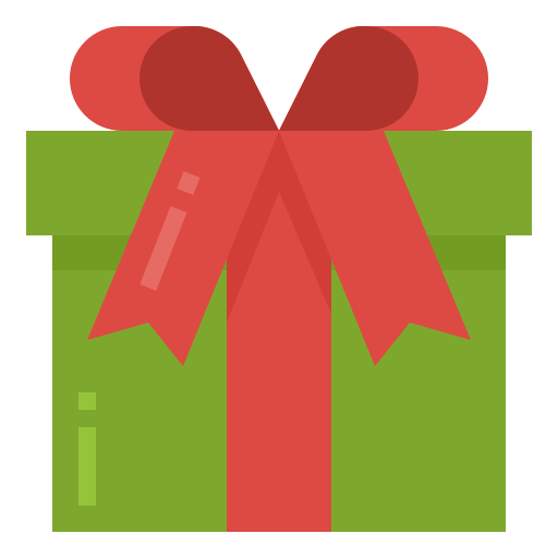Christmas, gift, presents, winter icon