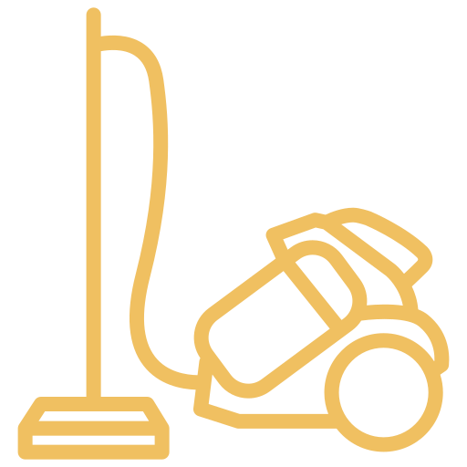 Canister vacuum, vacuum cleaner icon