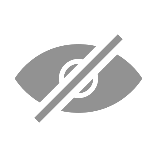 Hidden, eye icon