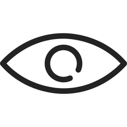 Business, management, marketing, office, eye icon