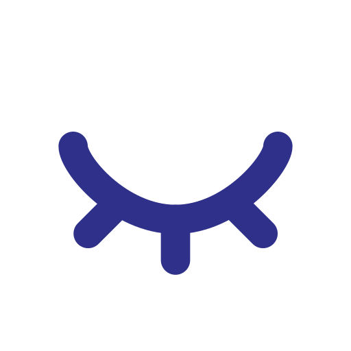 Eye, close, cross icon