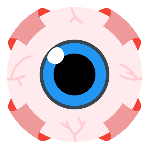 Eye, holidays, anatomy, halloween icon