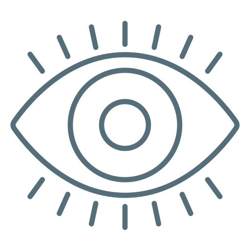 Eye, see, view, vision icon