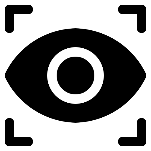Corporate, eye, eyeball, success, vision icon
