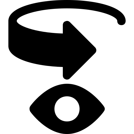 Eye, reality, virtual, vision, vr icon