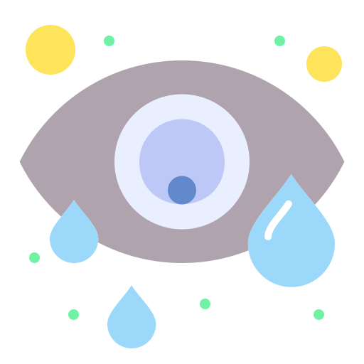 Conjunctivitis, eye, human, infection icon